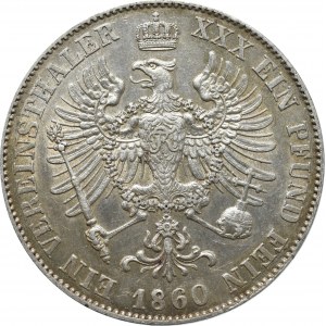 Germany, Preussen, Thaler 1860