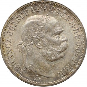 Węgry, Franciszek Józef, 5 koron 1908 - ZJAWISKOWE