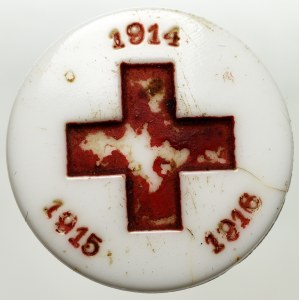 Europa, Odznaka Czerwonego Krzyża - porcelana
