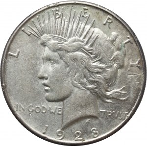 USA, 1 peace dollar 1928
