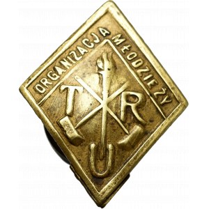 II RP, Odznaka Organizacja Młodzieży Towarzystwa Uniwersytetu Robotniczego 1948