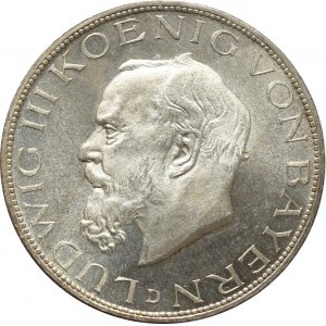 Niemcy, Bawaria, Ludwik III, 5 marek 1914 D, Monachium