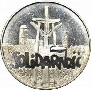 III RP, 100.000 złotych 1990 Solidarność PL