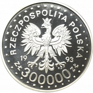 III Republic of Poland, 300.000 zloty 1993 Zamosc