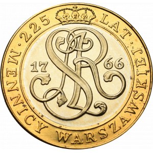 III Republic of Poland, 20.000 zloty 1991 225 years of Warsaw Mint