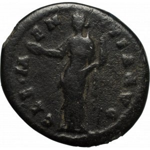 Cesarstwo Rzymskie, Antonin Pius, Denar limesowy - CLEMENTIA AVG