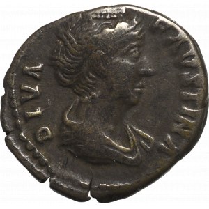 Roman Empire, Faustina Maior, Denarius