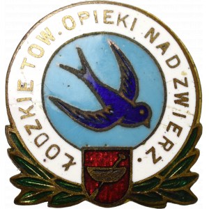 II RP, Odznaka Łódzkie Towarzystwo Opieki nad Zwierzętami