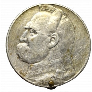 II Rzeczpospolita, 10 złotych 1936 Piłsudski - ciekawy