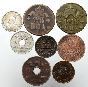 Niemiecka Afryka Wschodnia, zestaw monet