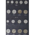 PRL, Kolekcja monet w klaserach rocznikowych 1949-1990