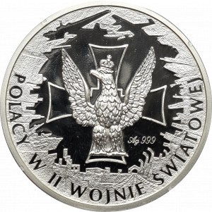 Polacy w II Wojnie Światowej - srebro