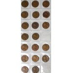 USA, Duży zestaw centów (197 egzemplarzy)
