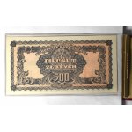 Emisja Pamiątkowa 1974 emisji banknotów z 1944 - komplet (9szt) w oryginalnym etui