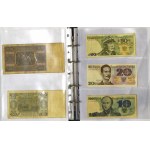 II RP, Świat, Klaser banknotów (104 egzemplarze)