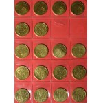 Klaser monet 2 zł GN (246 sztuk) + Klaser dukatów lokalnych (217 sztuk)