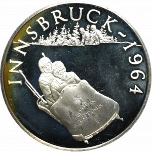 Francja, Medal z serii Igrzysk Olimpijskich - Innsbruck 1964