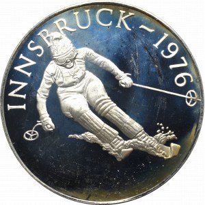 Francja, Medal z serii Igrzysk Olimpijskich - Innsbruck 1976