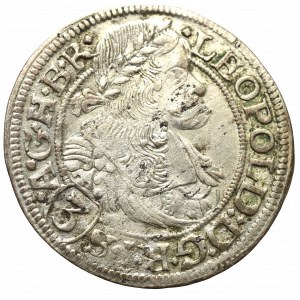 Śląsk pod panowaniem Habsburgów, Leopold I, 3 krajcary 1669, Wrocław