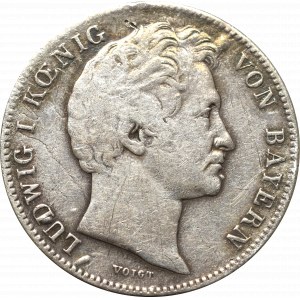 Germany, Bayern, 1/2 Gulden 1838