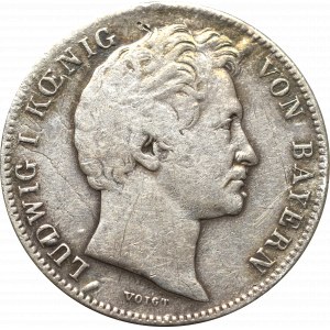 Niemcy, Bawaria, 1/2 Guldena 1838
