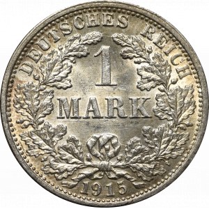 Germany, 1 mark 1915 F, Stuttgart