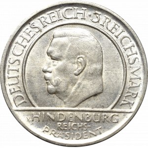 Niemcy, Republika Weimarska, 3 marki 1929 D, Monachium