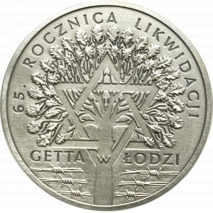 III RP, 20 złotych 2009 - 65. rocznica likwidacji Getta w Łodzi