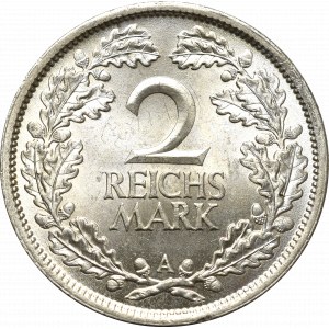 Germany, Weimar Republic, 2 mark 1925