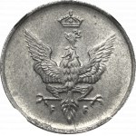 Królestwo Polskie, 1 fenig 1918 - NGC MS65