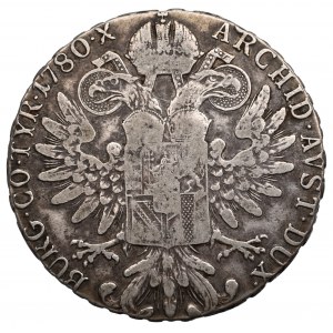 Austria, Marie Theresia, Thaler 1780 - restrike