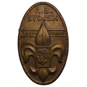 Czechosłowacja, Odznaka pamiątkowa 35 lecie harcerstwa 1946