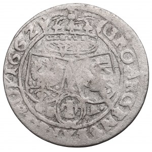 John II Caimir, 6 groschen 1662, Lviv