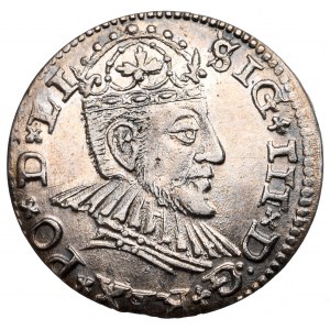 Sigismund III, 3 groschen 1590, Riga