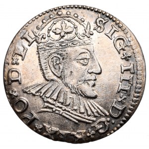 Zygmunt III Waza, Trojak 1590, Ryga