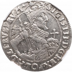 Zygmunt III Waza, Ort 1624, Bydgoszcz - ex Pączkowski PRV M NGC AU58