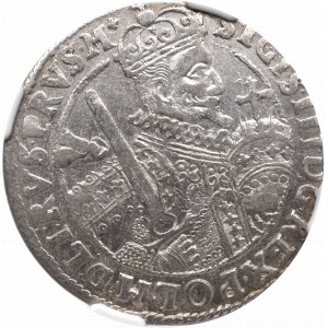 Sigismund III Vasa, Ort 1622, Bromberg - NGC AU Details