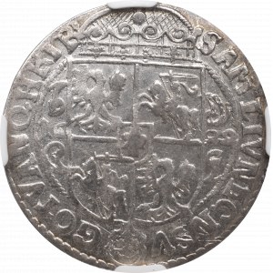 Sigismund III Vasa, Ort 1622, Bromberg - NGC AU Details