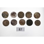 Swedish occupation of Riga, Christina, Lot of schillings 1635-43 (10 pcs)