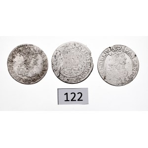 John II Casimir, Lot of 6 groschen 1660-62