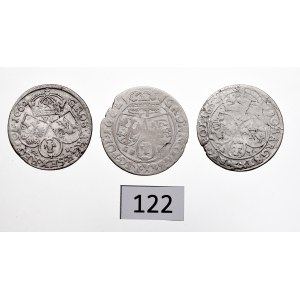 John II Casimir, Lot of 6 groschen 1660-62