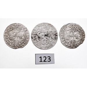 John II Casimir, Lot of 6 groschen 1661-66