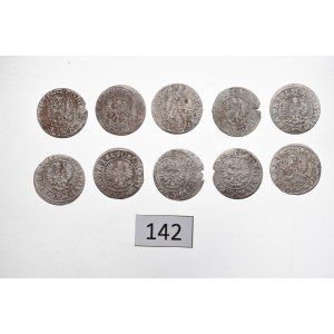 Germany, Preussen, Georg Wilhelm, Lot of schillings 1629-33 (10 pcs)