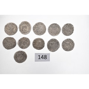 Hungary, Lot of denarius 1534-1588 (11 pcs)