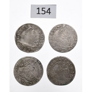 Austria and Schlesien, Lot of 3 kreuzer 1632-66