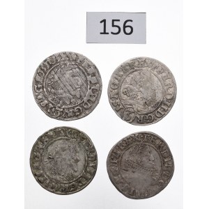 Austria, Ferdinand, Lot of 3 kreuzer 1628-1649