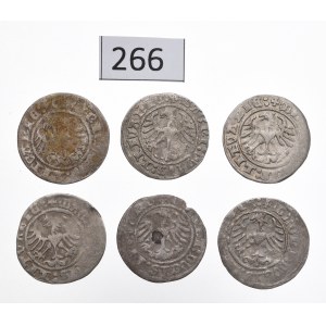 Sigismund I, Lot of halfgroats 1512-14, Vilnius