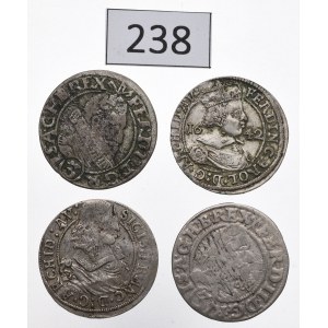 Austria, Zestaw 3 krajcary 1628-63