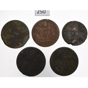 Italy and Vatican, Lot of copper coins