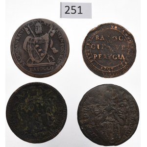 Italy and Vatican, Lot of copper coins